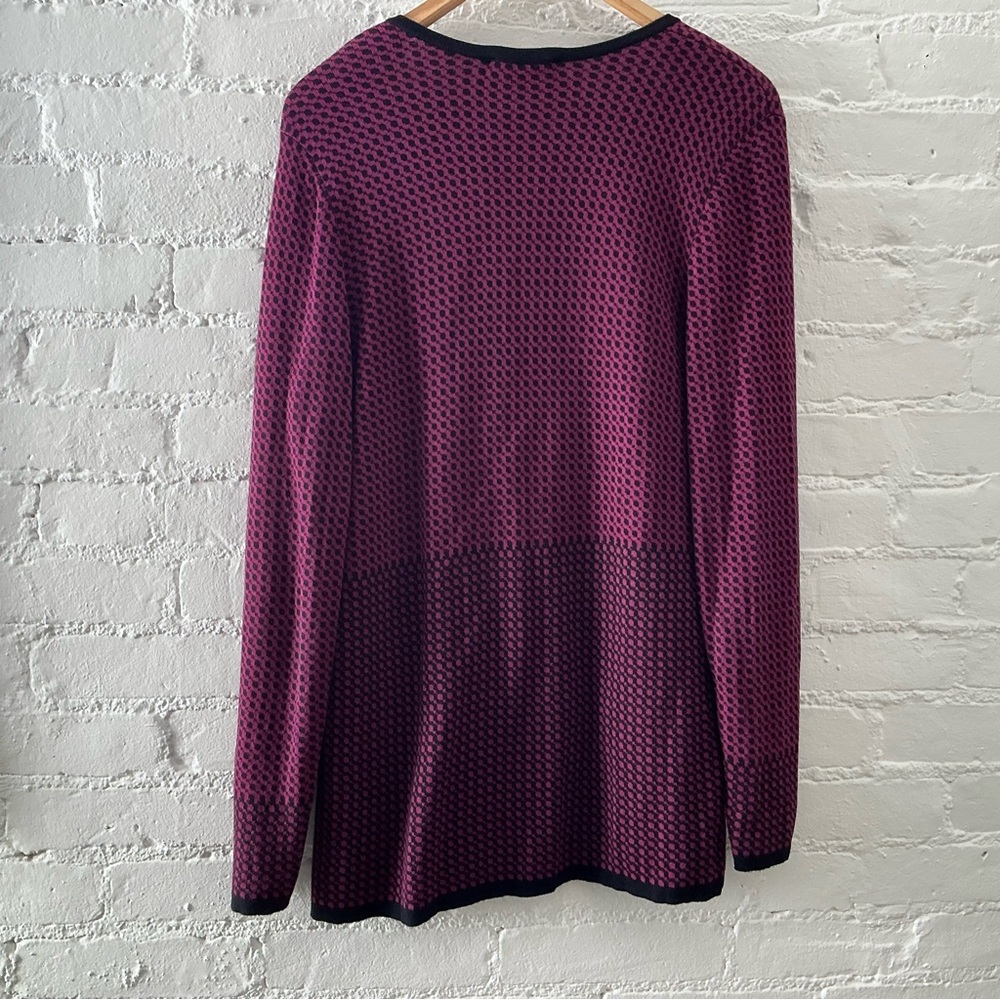 Pendleton Cardigan Sweater One Button Cotton Knit… - image 7